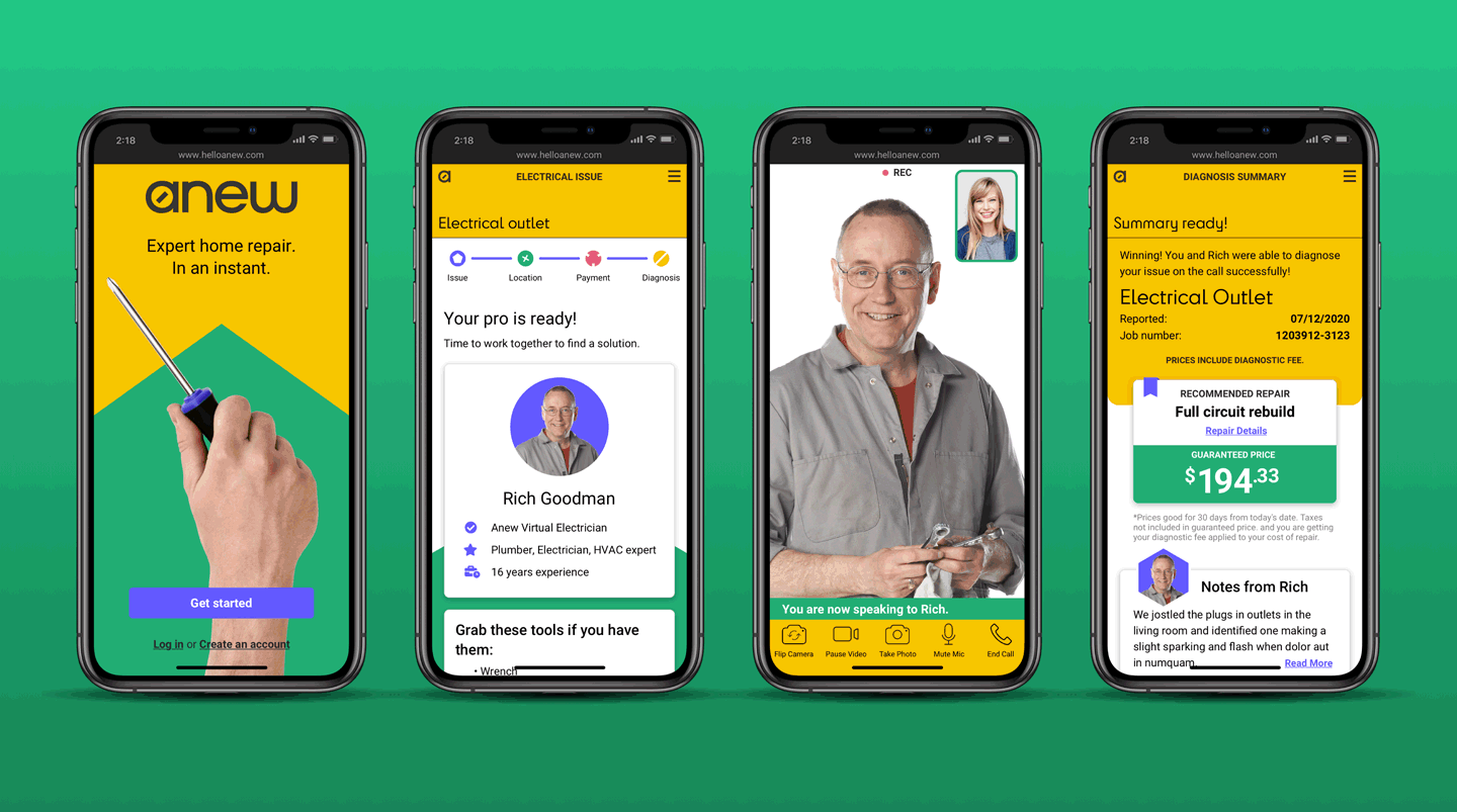 Anew by Nationwide Webapp
