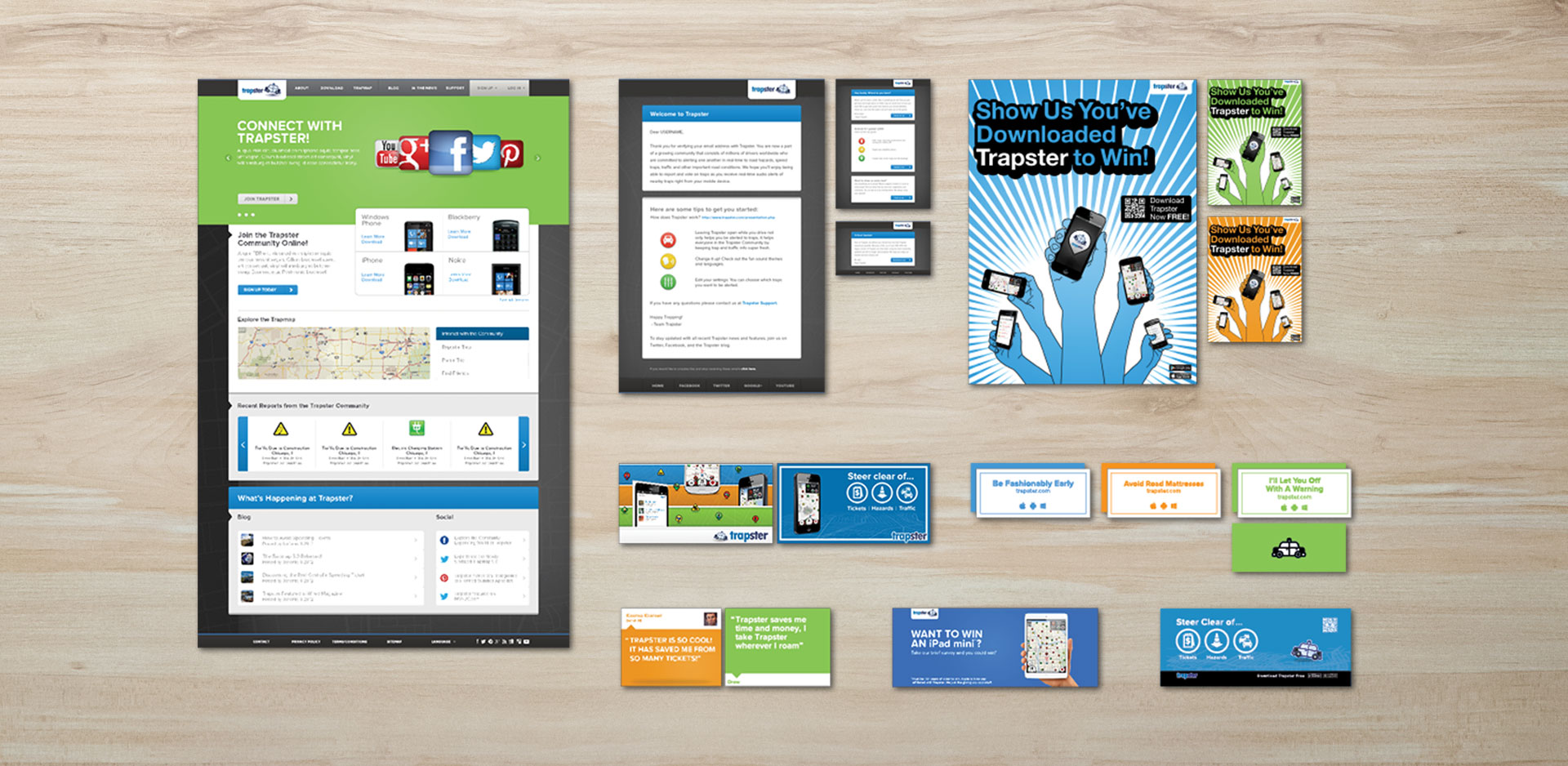 Trapster Brand Redesign © 2012